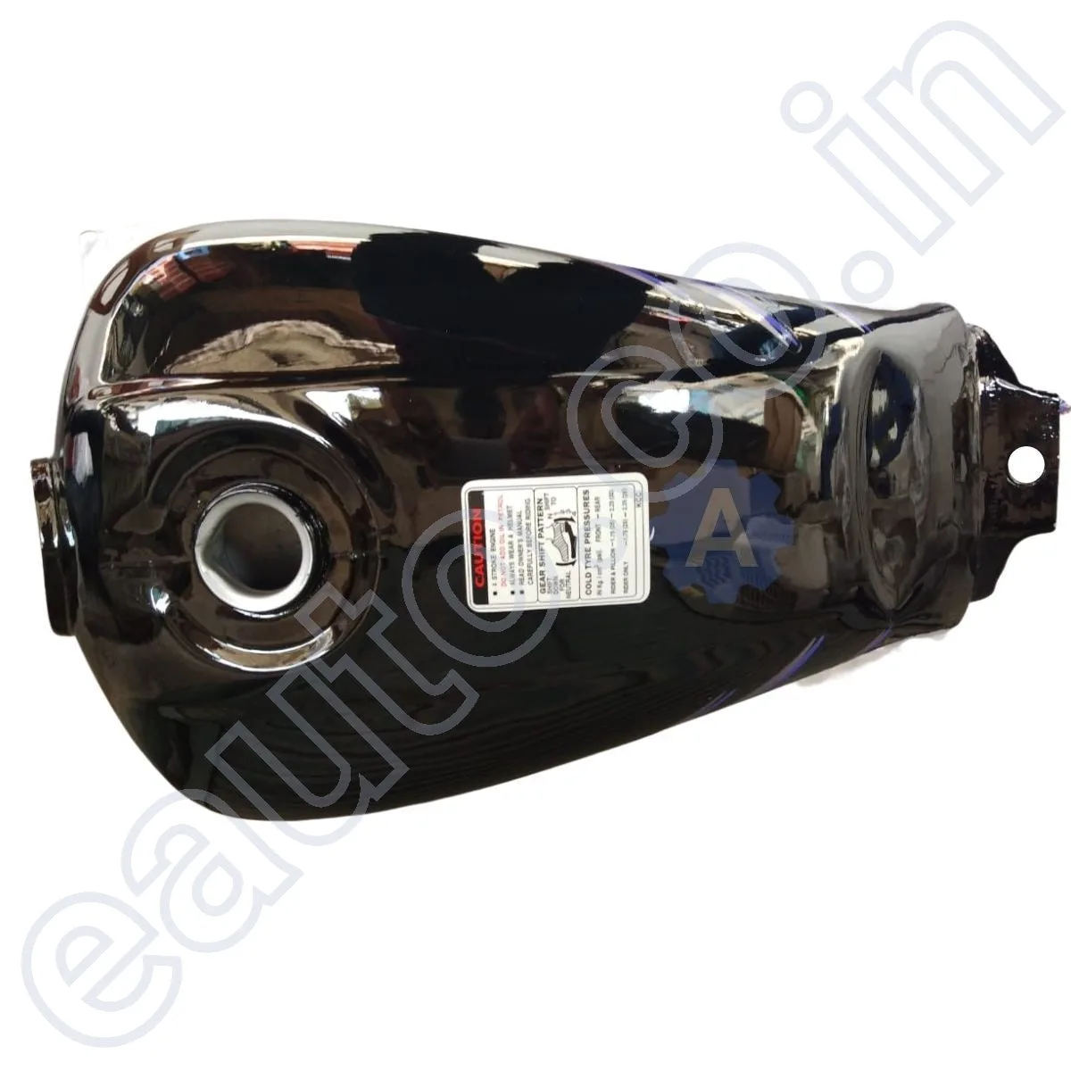 Ensons Petrol Tank for Hero Passion Old Model (Black/Pink) 2