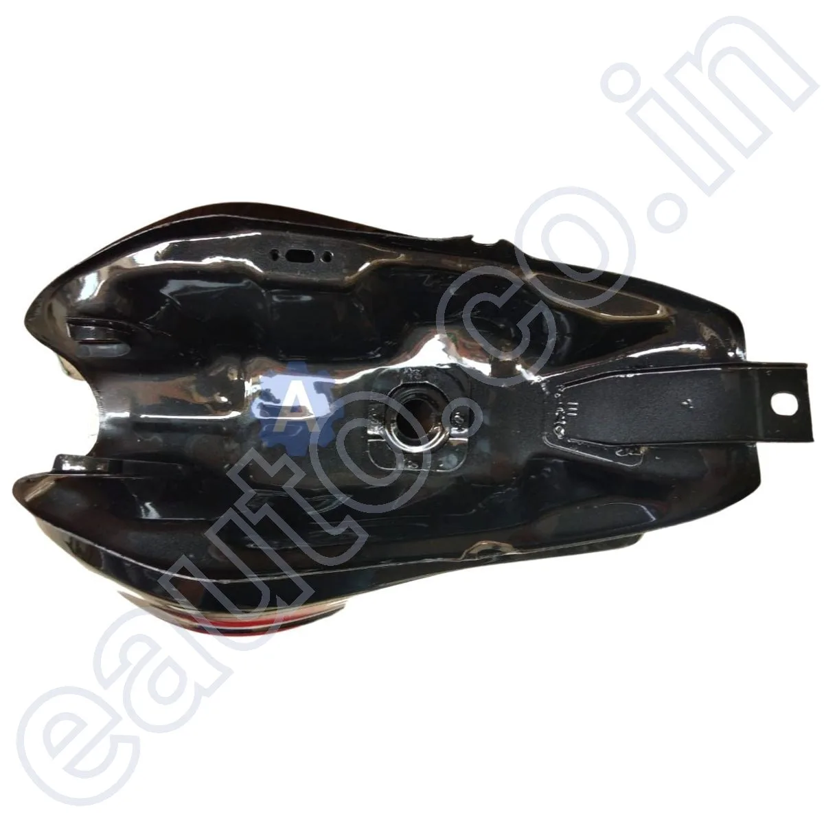 Ensons Petrol Tank for Bajaj Discover 100/ 125 New Model/ 150 (Black/Red) 4