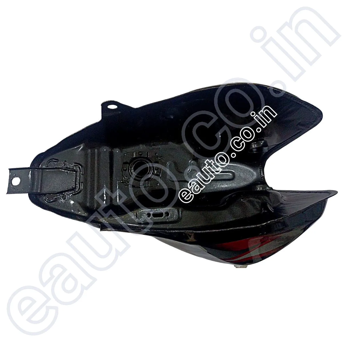 Ensons Petrol Tank for Bajaj Discover 125ST/ 100T (Black/Red) 4