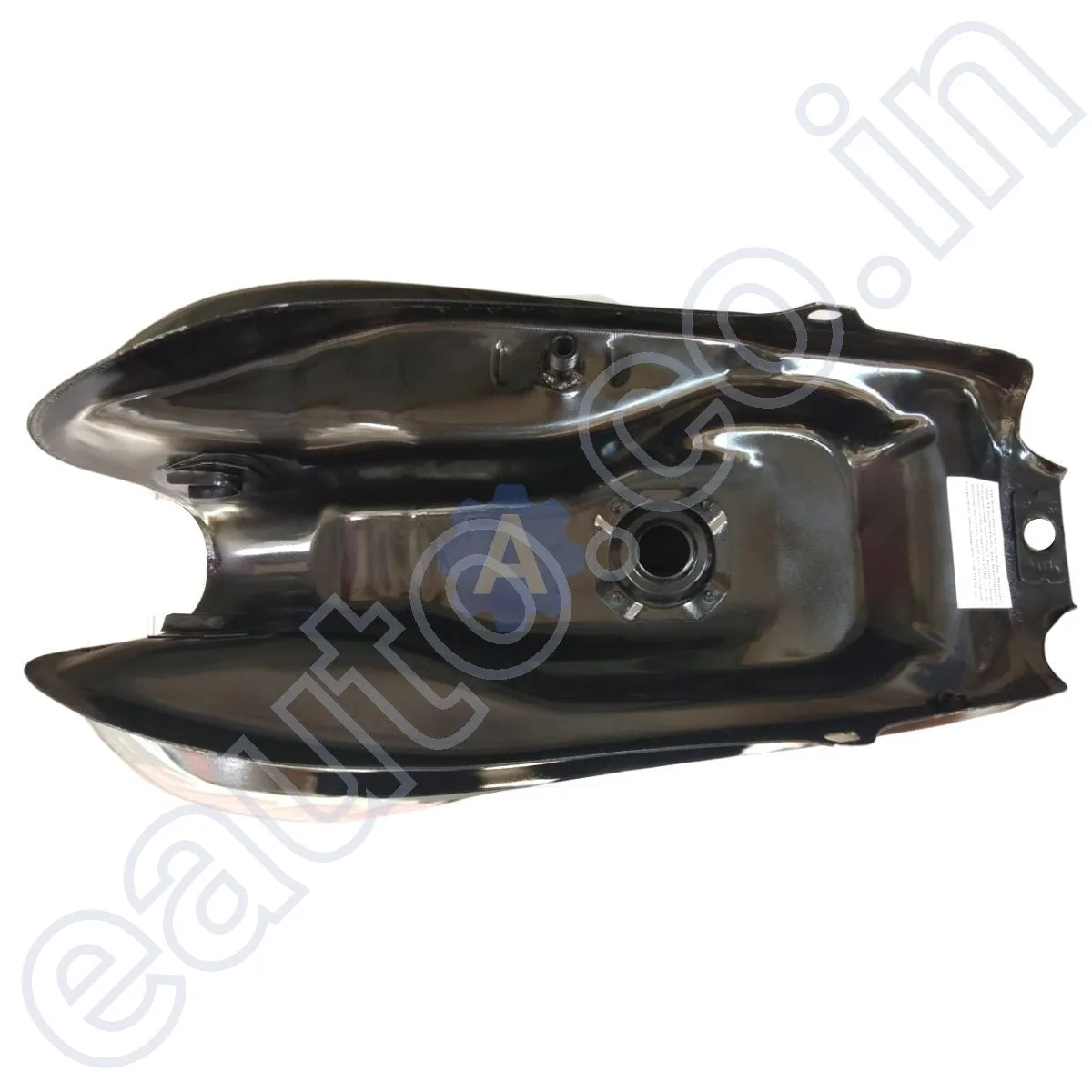 Ensons Petrol Tank for Hero CD Deluxe New Model (Black/Red) 4