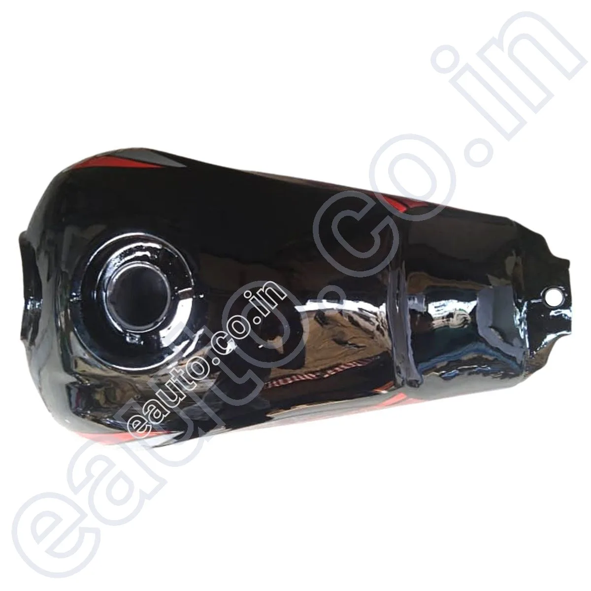 Ensons Petrol Tank for Hero HF Deluxe 2016 (Black/Red) 2