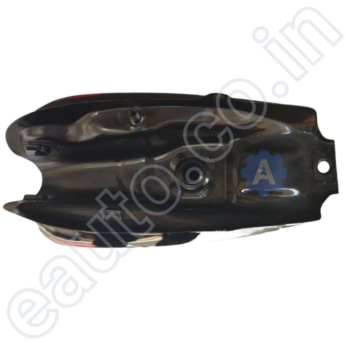 Ensons Petrol Tank for Hero Splendor Pro (Black/Red) 4