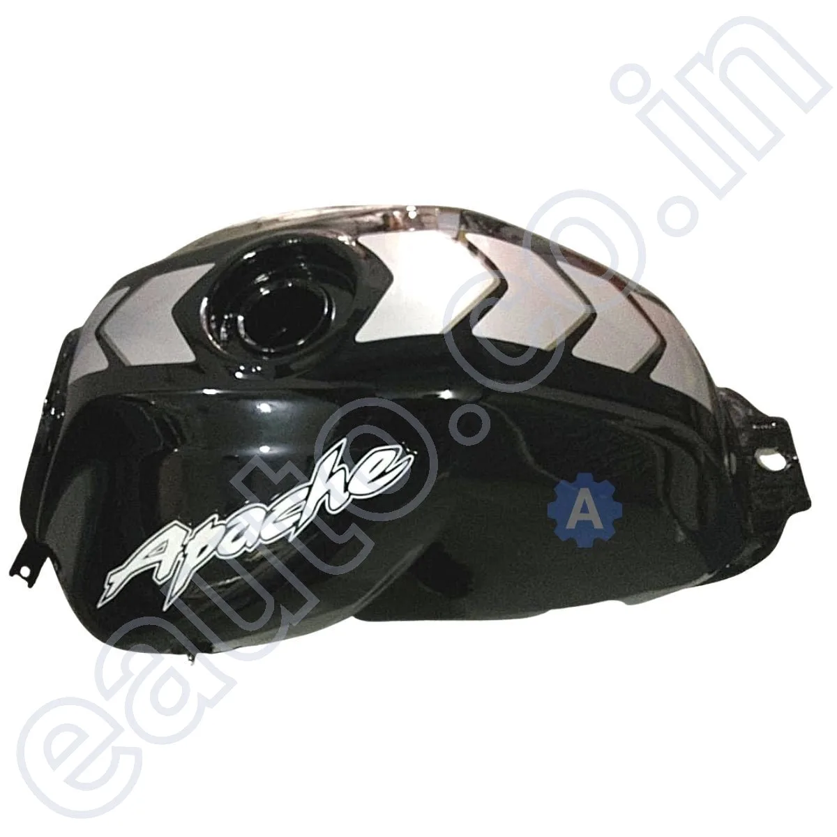 Ensons Petrol Tank for TVS Apache RTR 160 (Black) 2