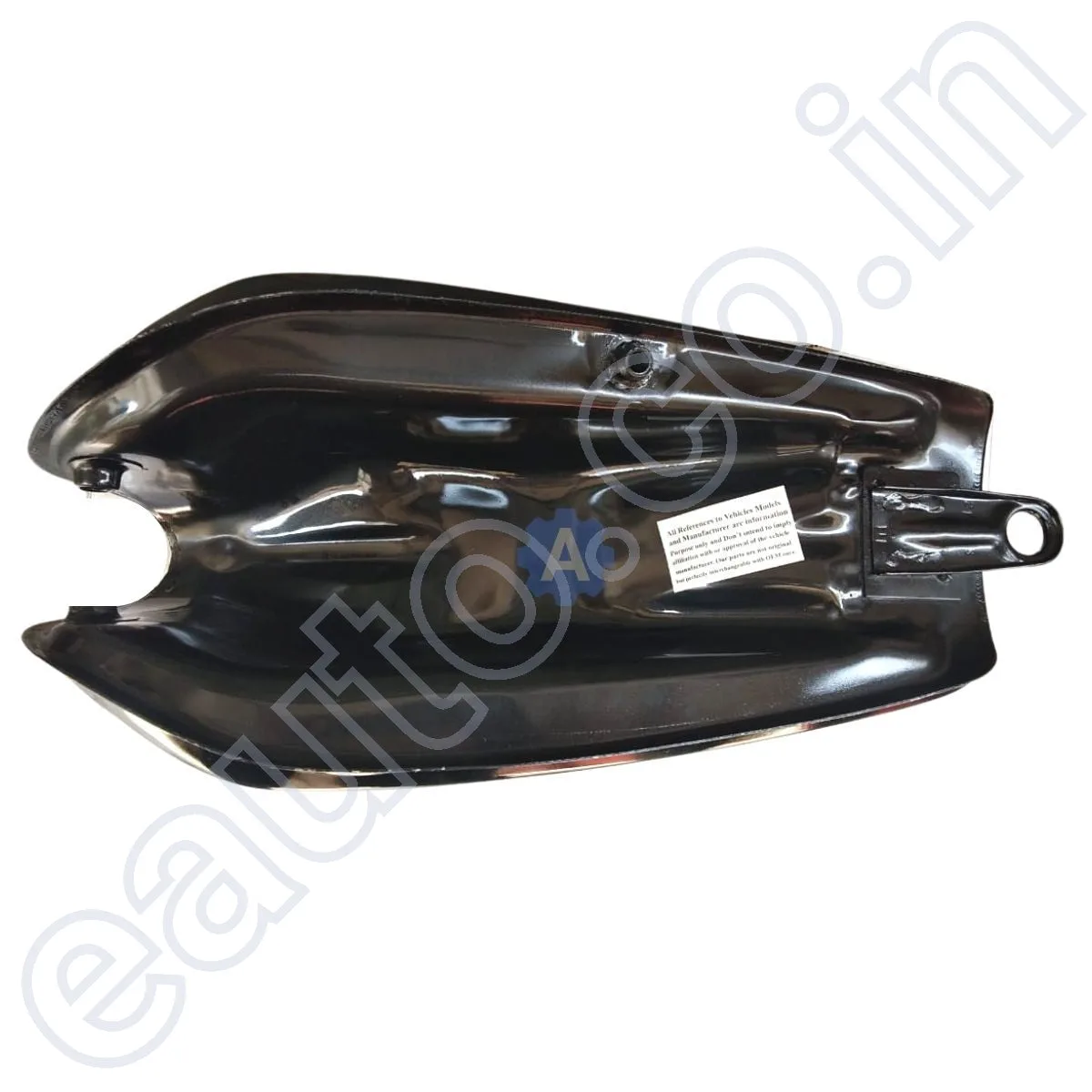 Ensons Petrol Tank for Yamaha RX100/ RX135/ RXG (Black) 4