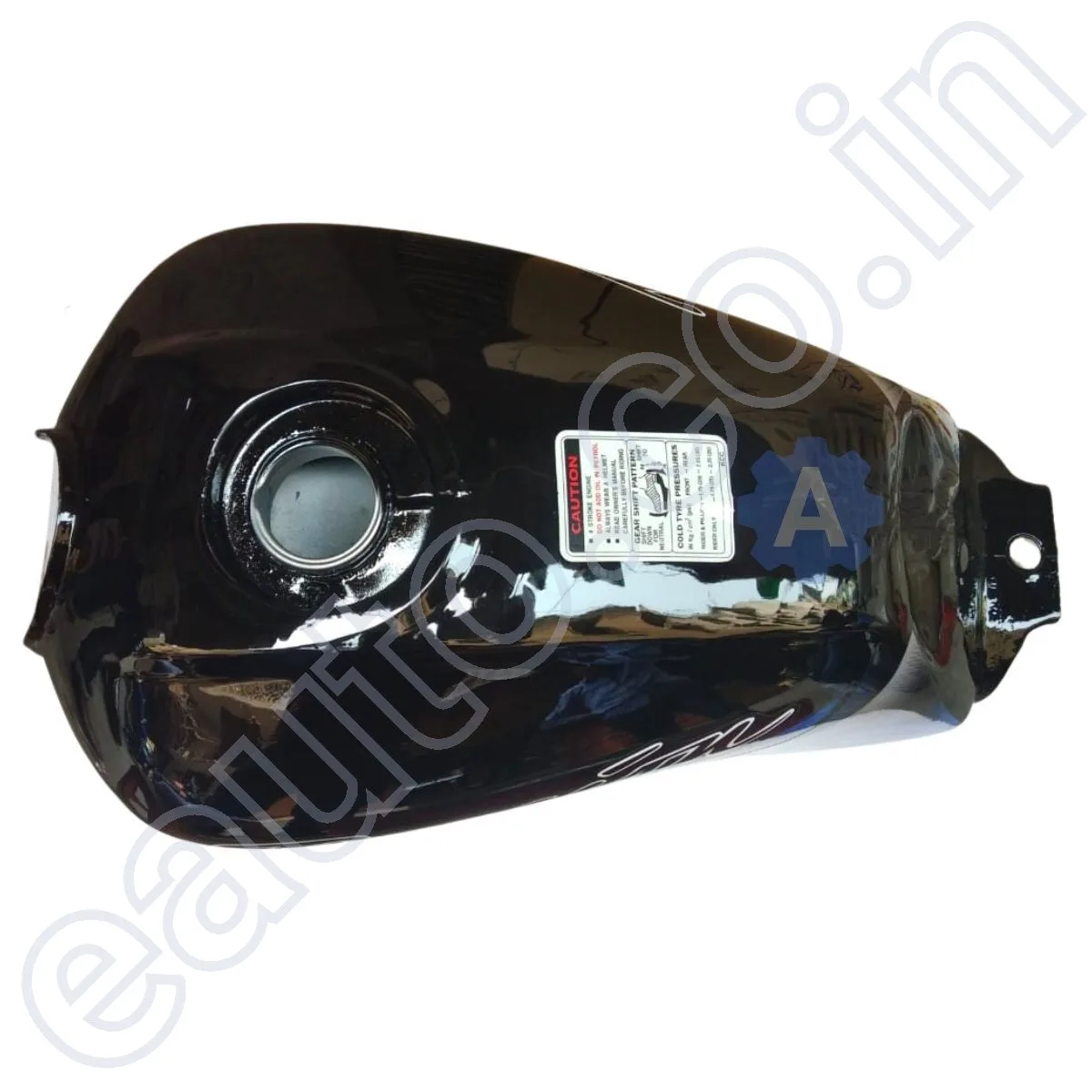 Ensons Petrol Tank for Hero Passion Pro 2016 Model (Blue/Black) 3