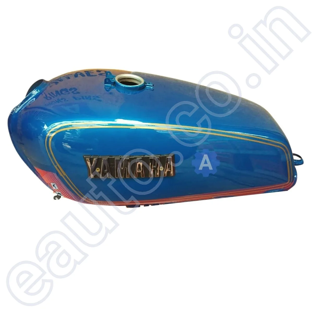 Ensons Petrol Tank for Yamaha RX100/ RX135/ RXG (Light Blue) 3