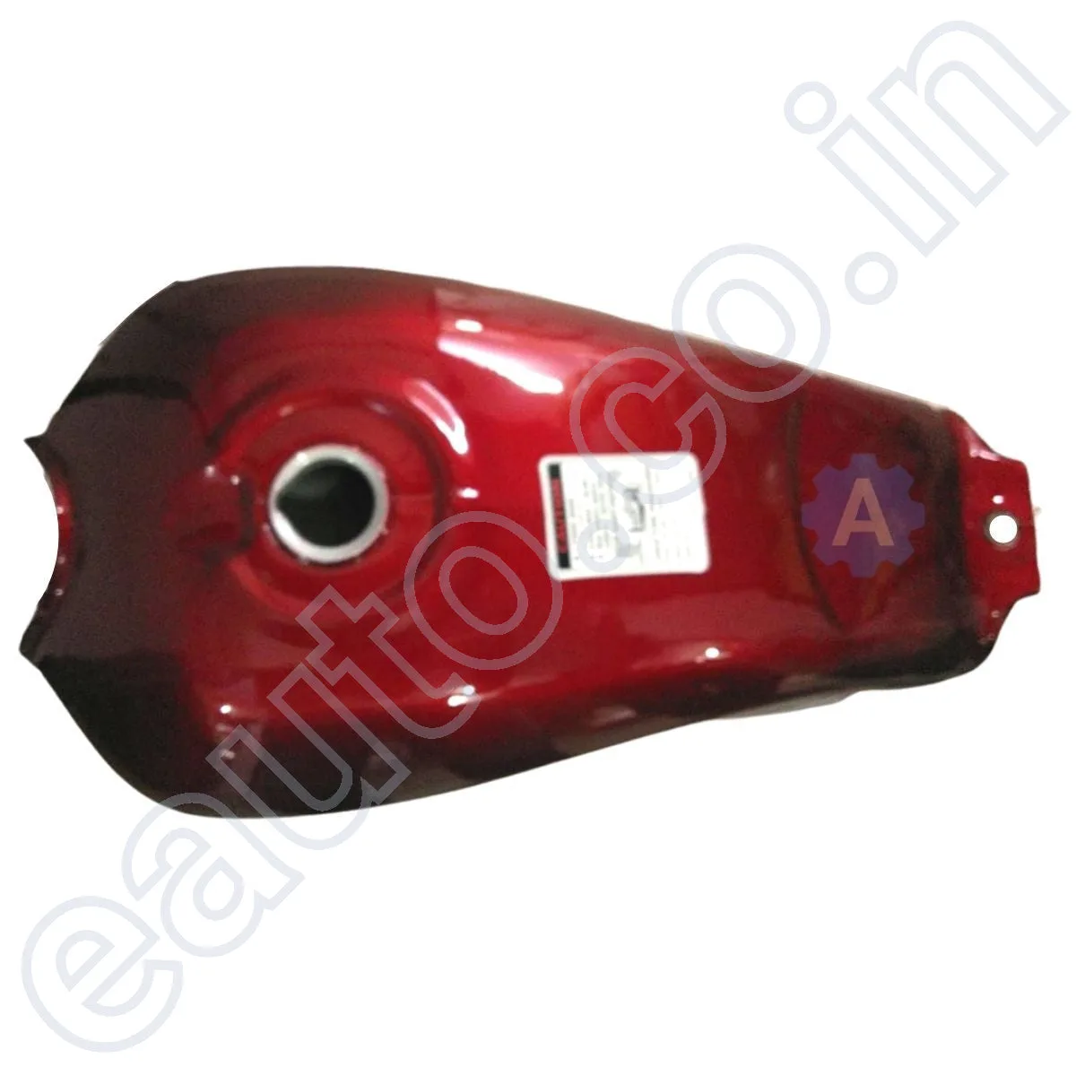 Ensons Petrol Tank for Hero CD Dawn New Model (Cherry Red/Orange) 2