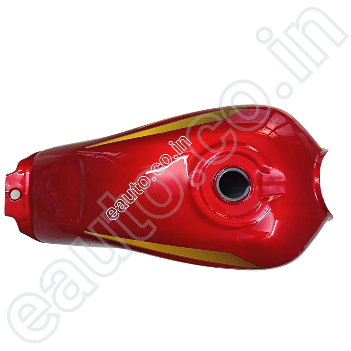 Ensons Petrol Tank for Hero CD Dawn | Cherry Red/Orange 2
