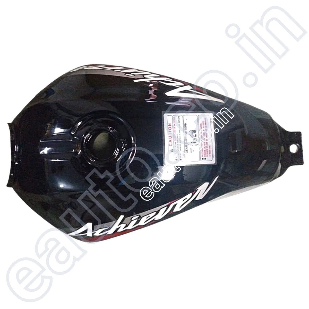 Enson Petrol Tank for Hero Achiever (Black/Red) 2