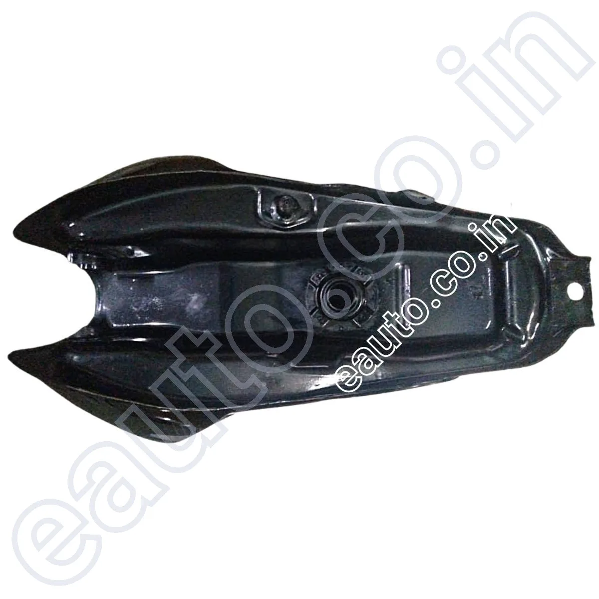 Enson Petrol Tank for Hero Achiever (Black/Silver) 4
