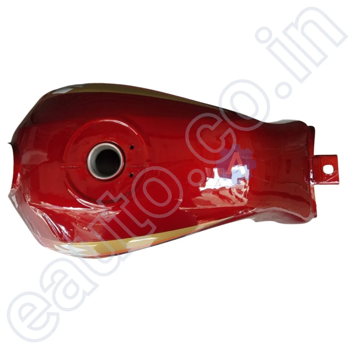 Ensons Petrol Tank for Bajaj Caliber 115 (Red/Golden) 2