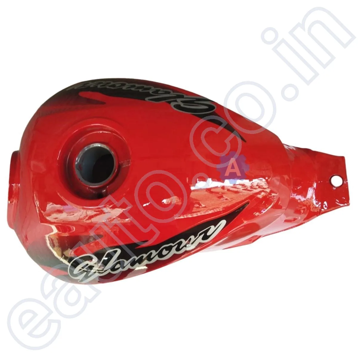 Ensons Petrol Tank for Hero Glamour Type 2 (Red) 2