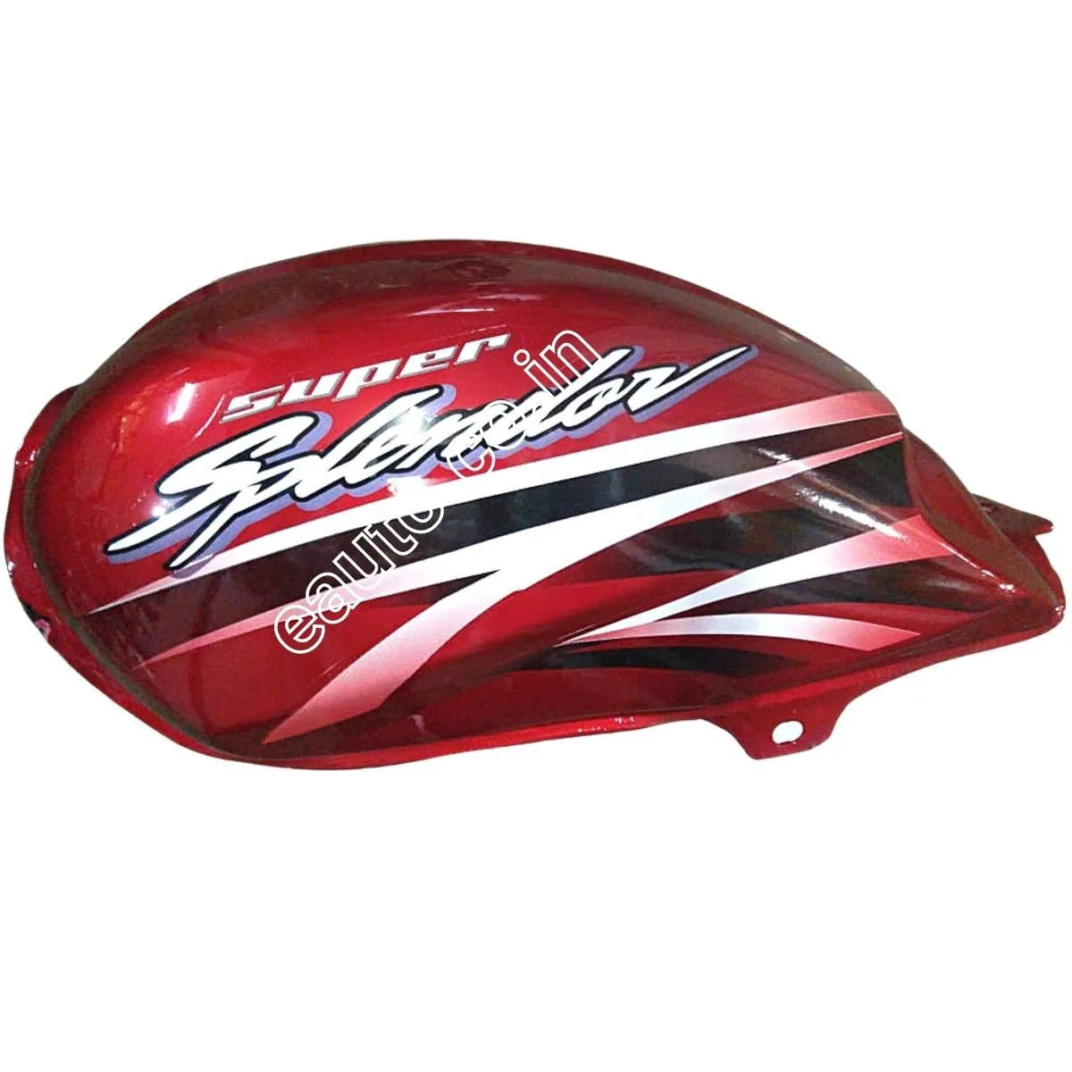 Ensons Petrol Tank for Hero Super Splendor Alloy Wheel Type 4 (Glamour Type Tank Lock) (Red)
