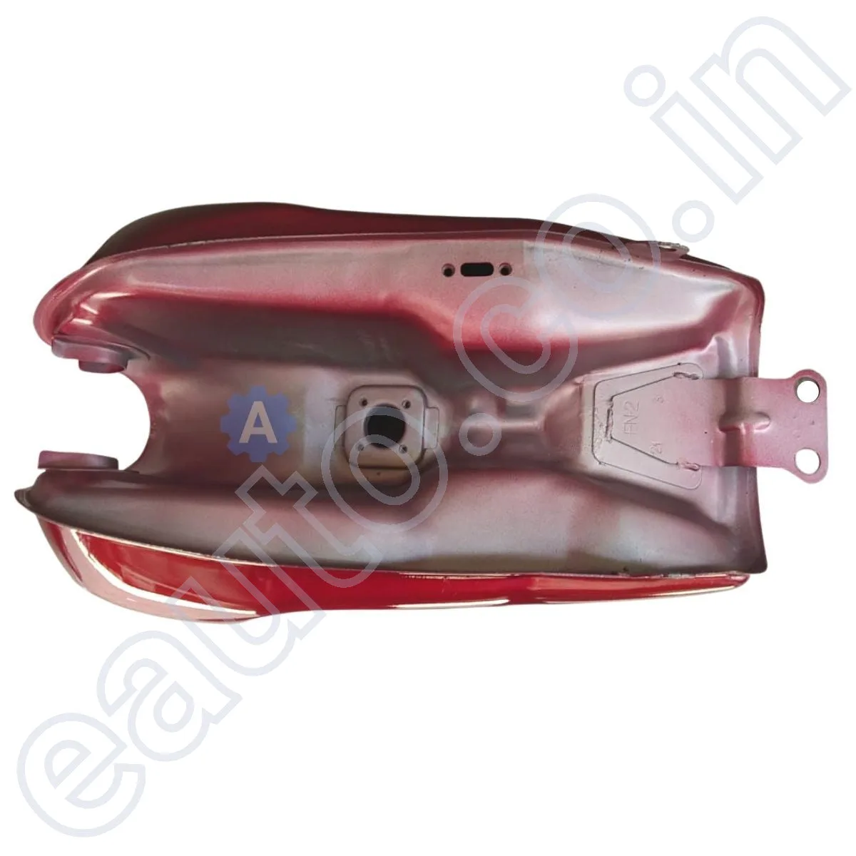 Ensons Petrol Tank for Bajaj CT 100 (Red/Silver) 4