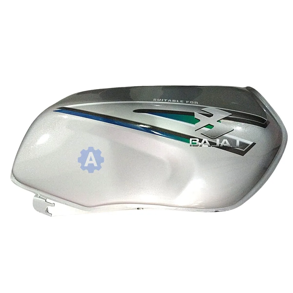 Ensons Petrol Tank for Bajaj Boxer CT Deluxe (Silver)
