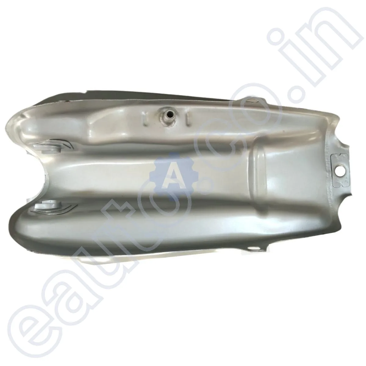 Ensons Petrol Tank for Hero CD Dawn (Silver/Black) 4