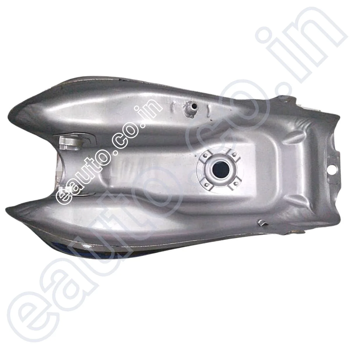 Ensons Petrol Tank for Hero CD Deluxe New Model (Silver/Blue) 3