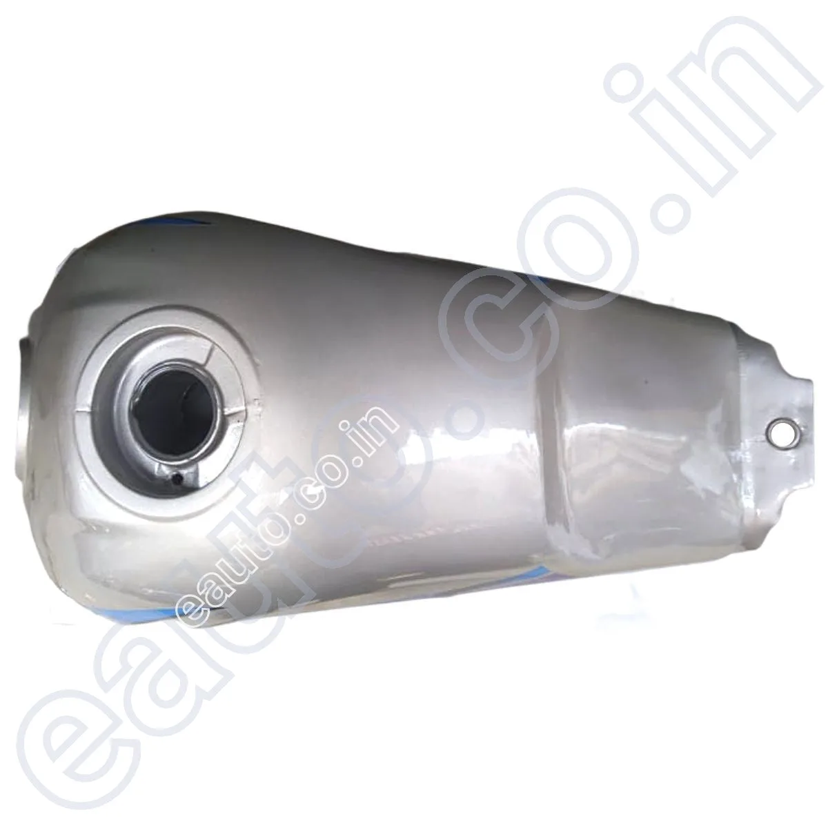 Ensons Petrol Tank for Hero HF Deluxe 2016 (Silver/Blue) 2