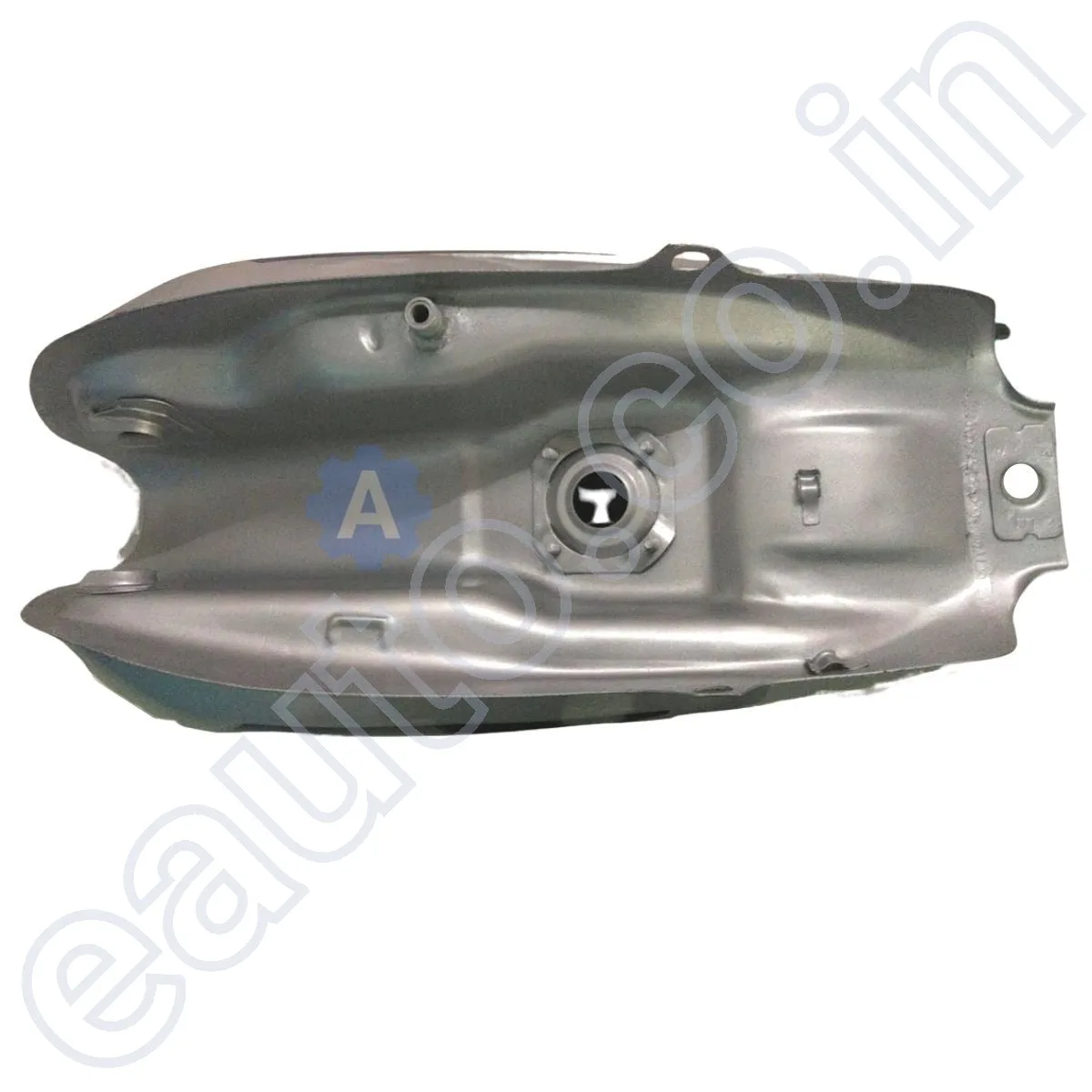Ensons Petrol Tank for Hero Passion Plus (Silver/Blue) 4