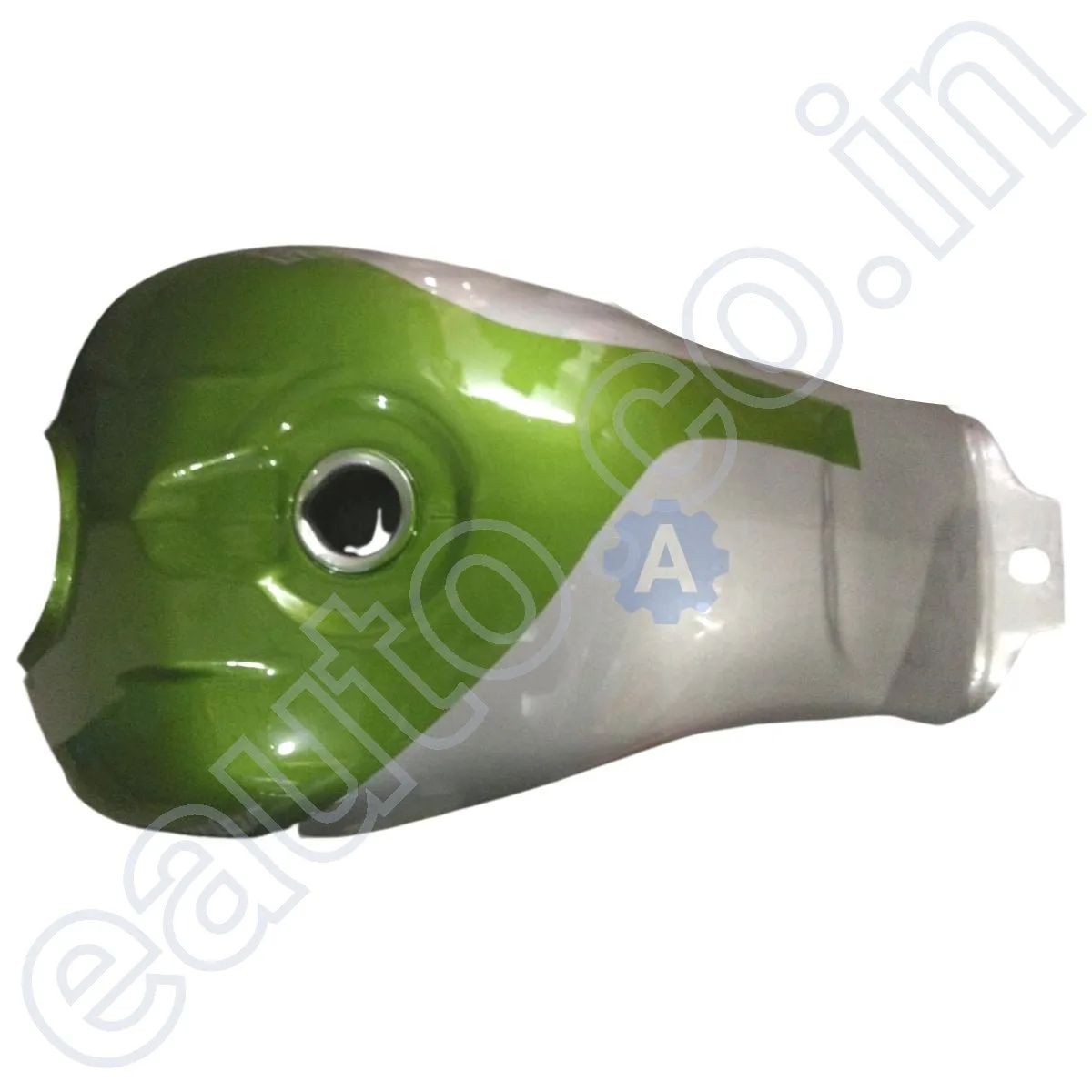 Ensons Petrol Tank for Hero Splendor iSmart BS3  (Silver/Green) 2