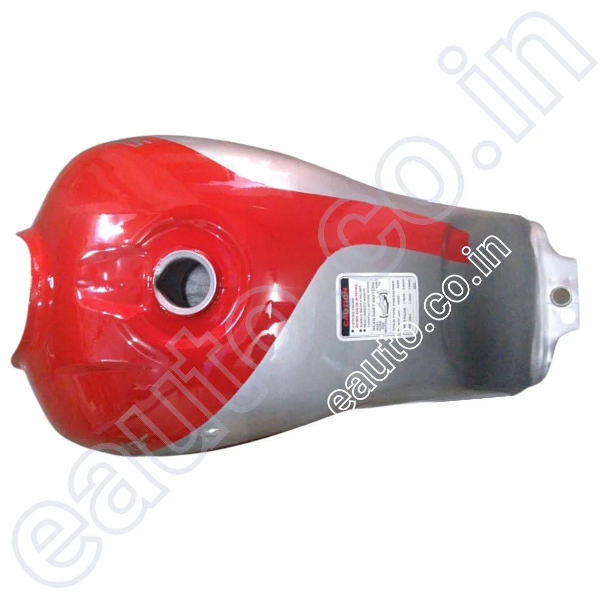 Ensons Petrol Tank for Hero Splendor iSmart BS3  (Silver/Red) 2