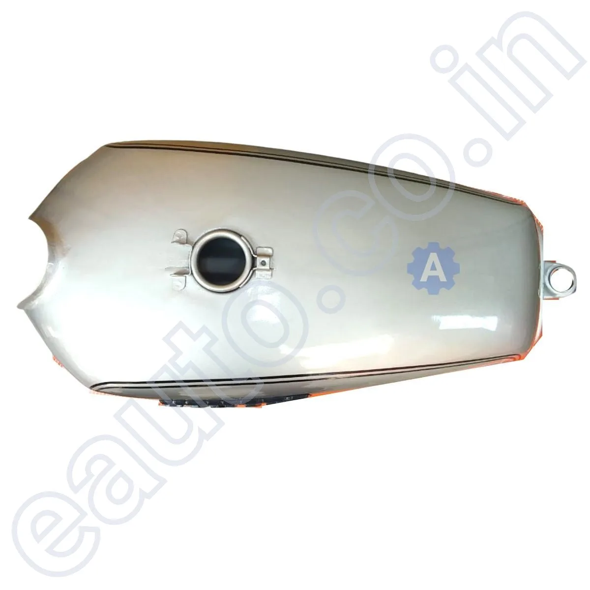 Ensons Petrol Tank for Yamaha RX100/ RX135/ RXG (Silver) 2