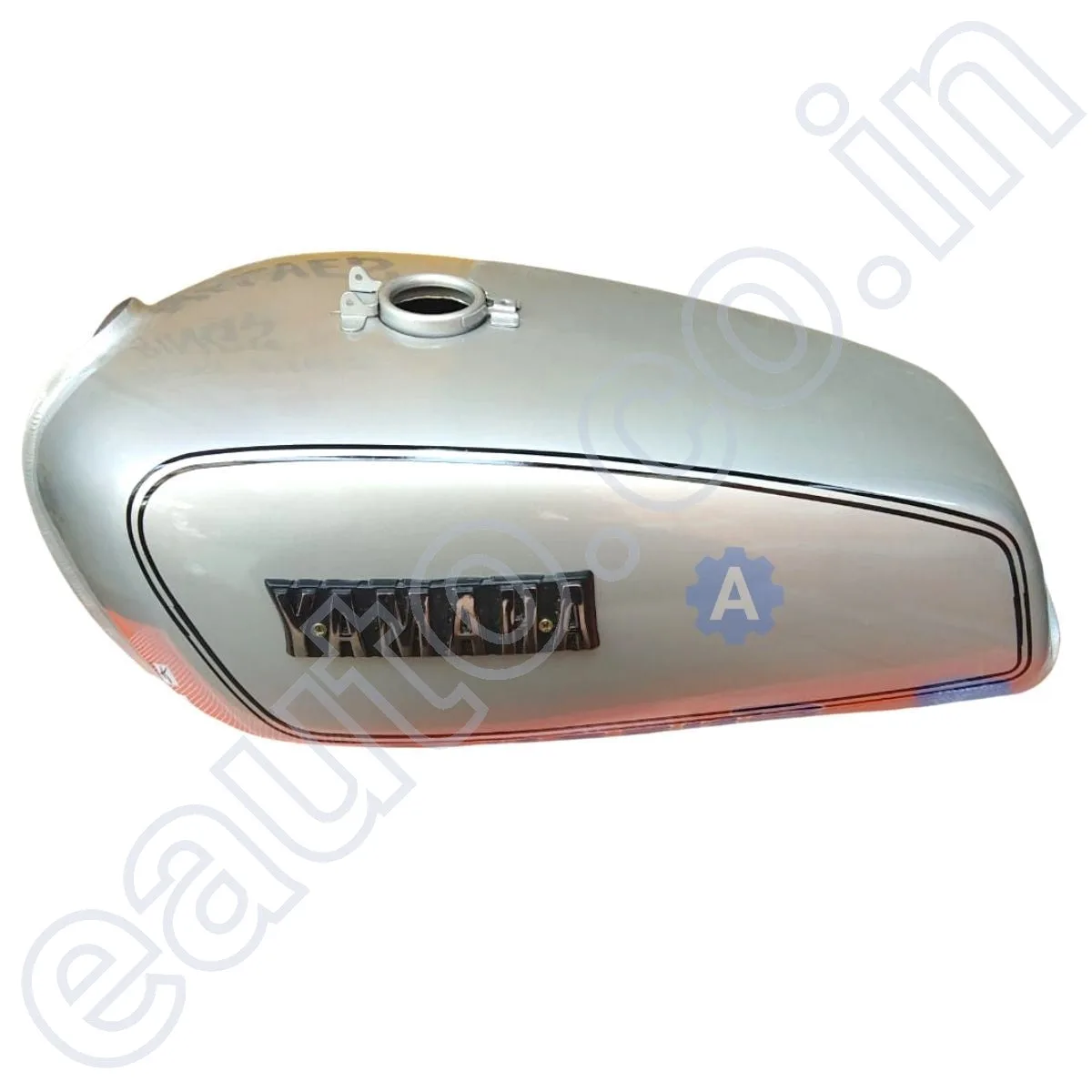 Ensons Petrol Tank for Yamaha RX100/ RX135/ RXG (Silver) 3