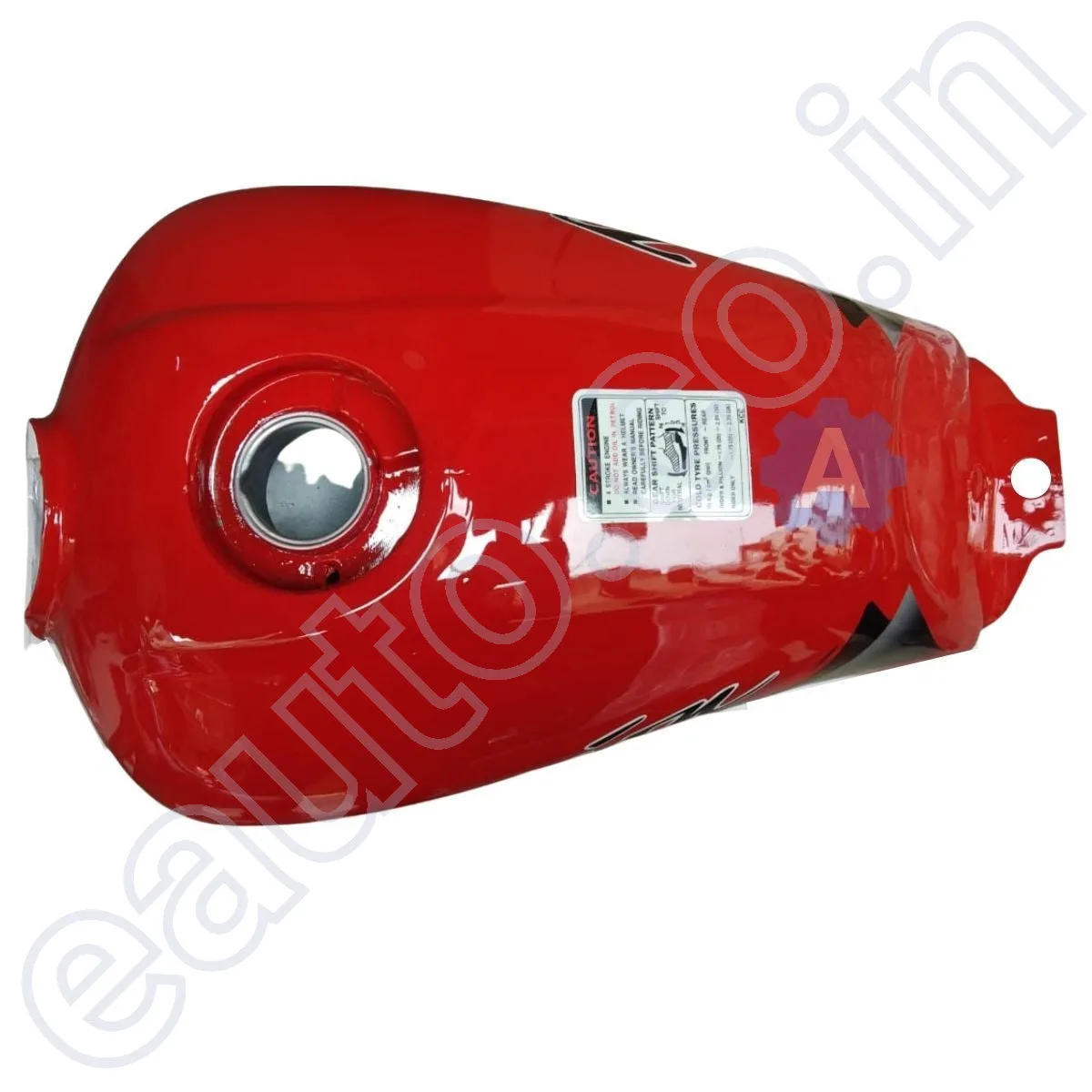 Ensons Petrol Tank for Hero Passion Pro 2016 Model (H. Red) 3