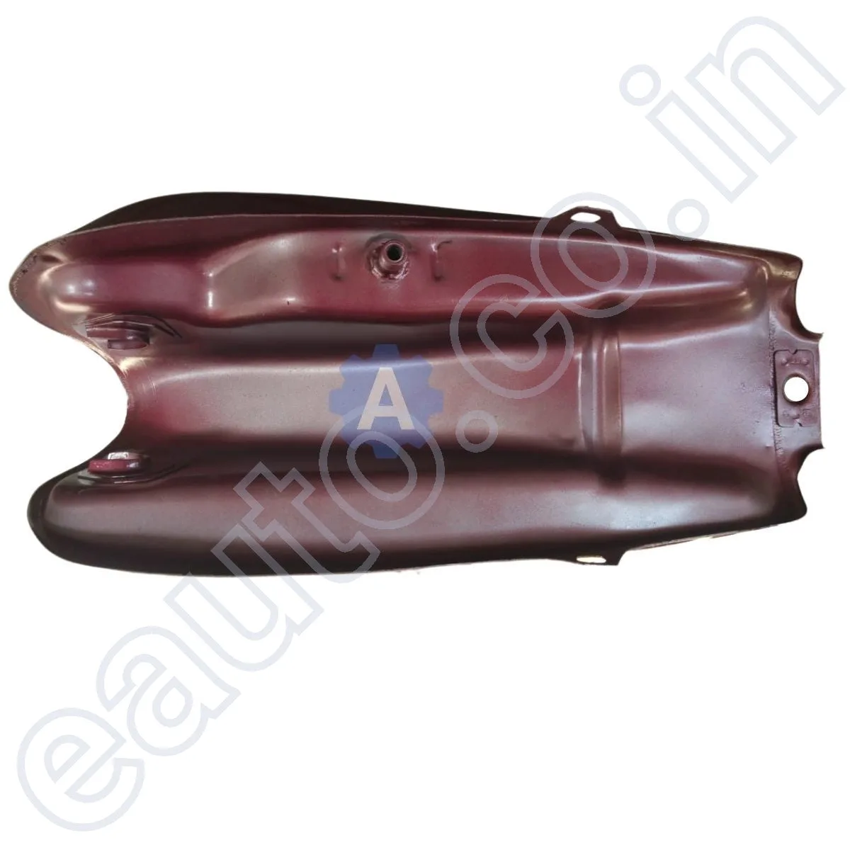 Ensons Petrol Tank for Hero CD Dawn (Wine Red/Golden) 4