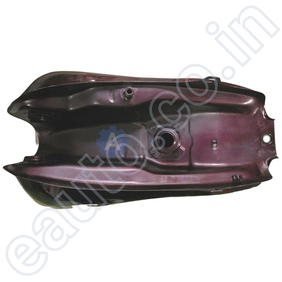 Ensons Petrol Tank for Hero Passion Plus (Wine Red/ Golden) 4