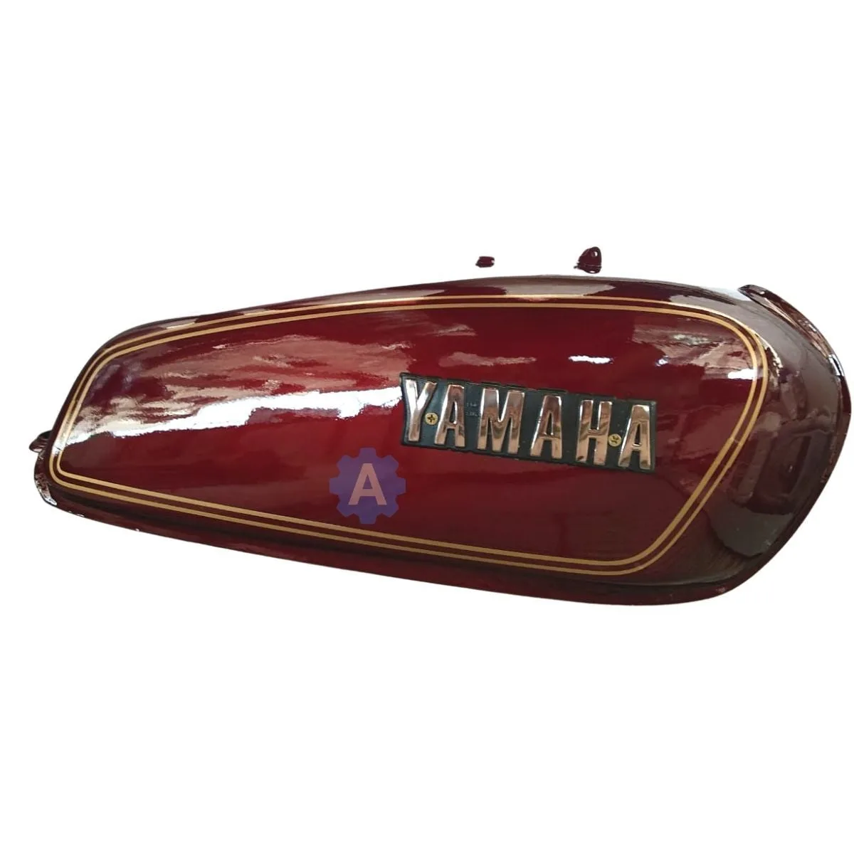 Ensons Petrol Tank for Yamaha RX100/ RX135/ RXG (Wine Red)