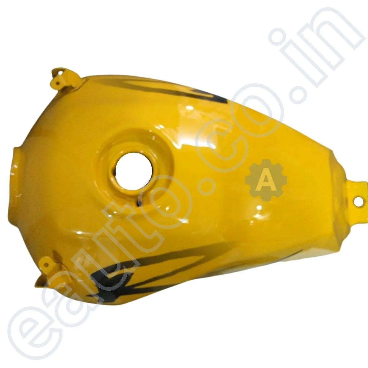 Ensons Petrol Tank for Hero Karizma R (Yellow/Black) 2