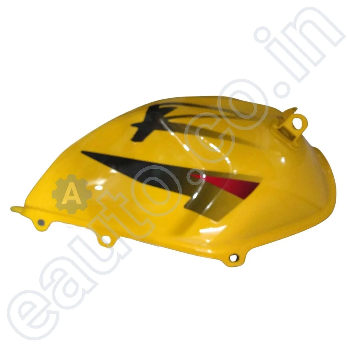 Ensons Petrol Tank for Hero Karizma R (Yellow/Black) 3