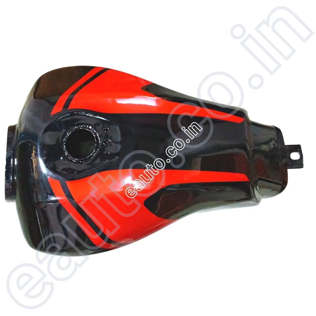 ENSONS Fuel Tank for Bajaj Vikrant V15 | V12 | Black & Red Colour 2