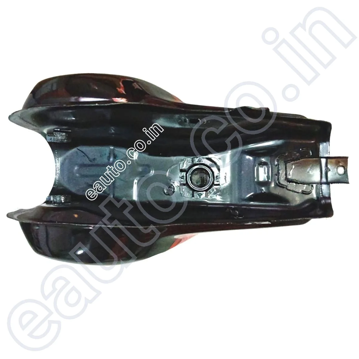 ENSONS Fuel Tank for Bajaj Vikrant V15 | V12 | Black & Red Colour 3