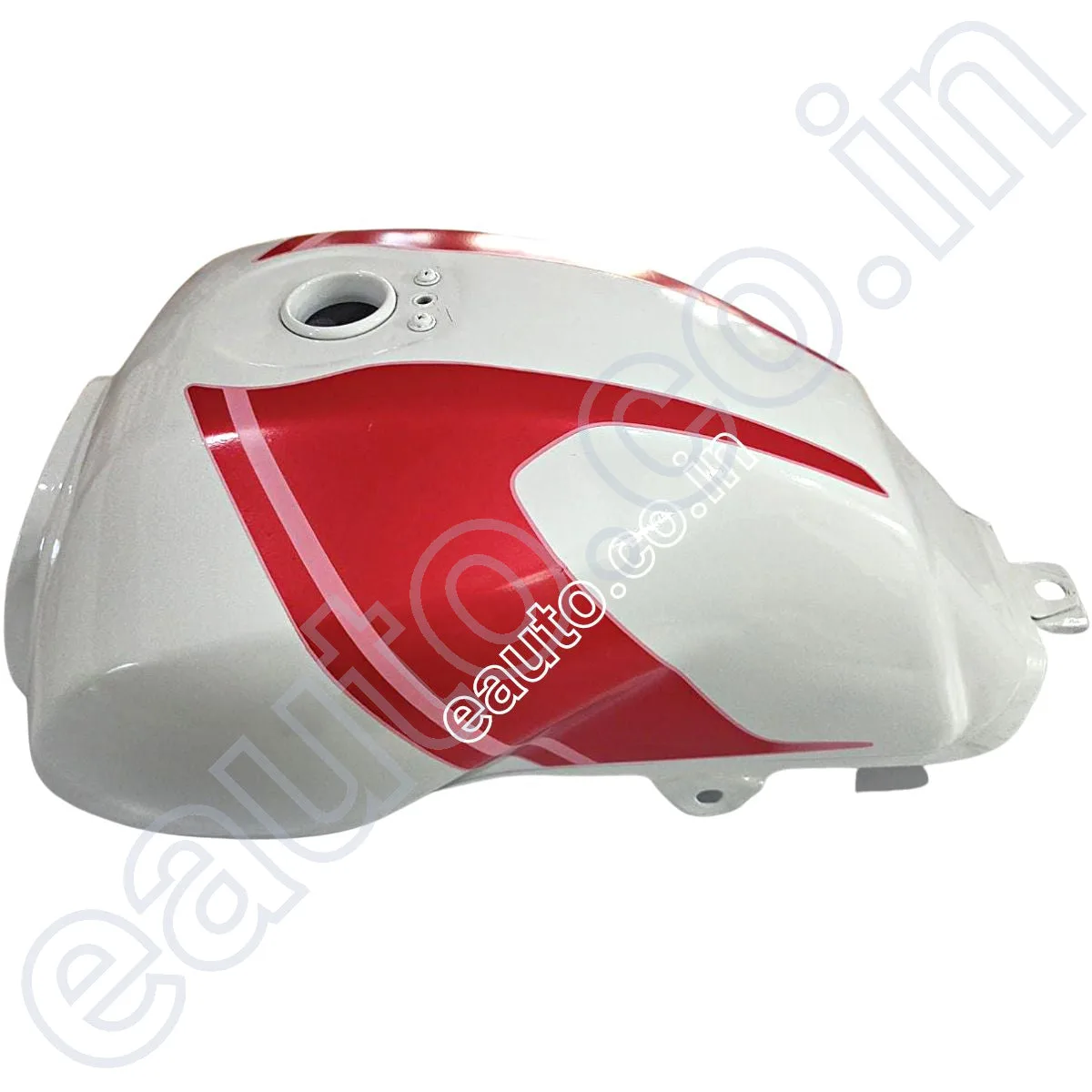 ENSONS Fuel Tank for Bajaj Vikrant V15 | V12 | White with Red sticker 3