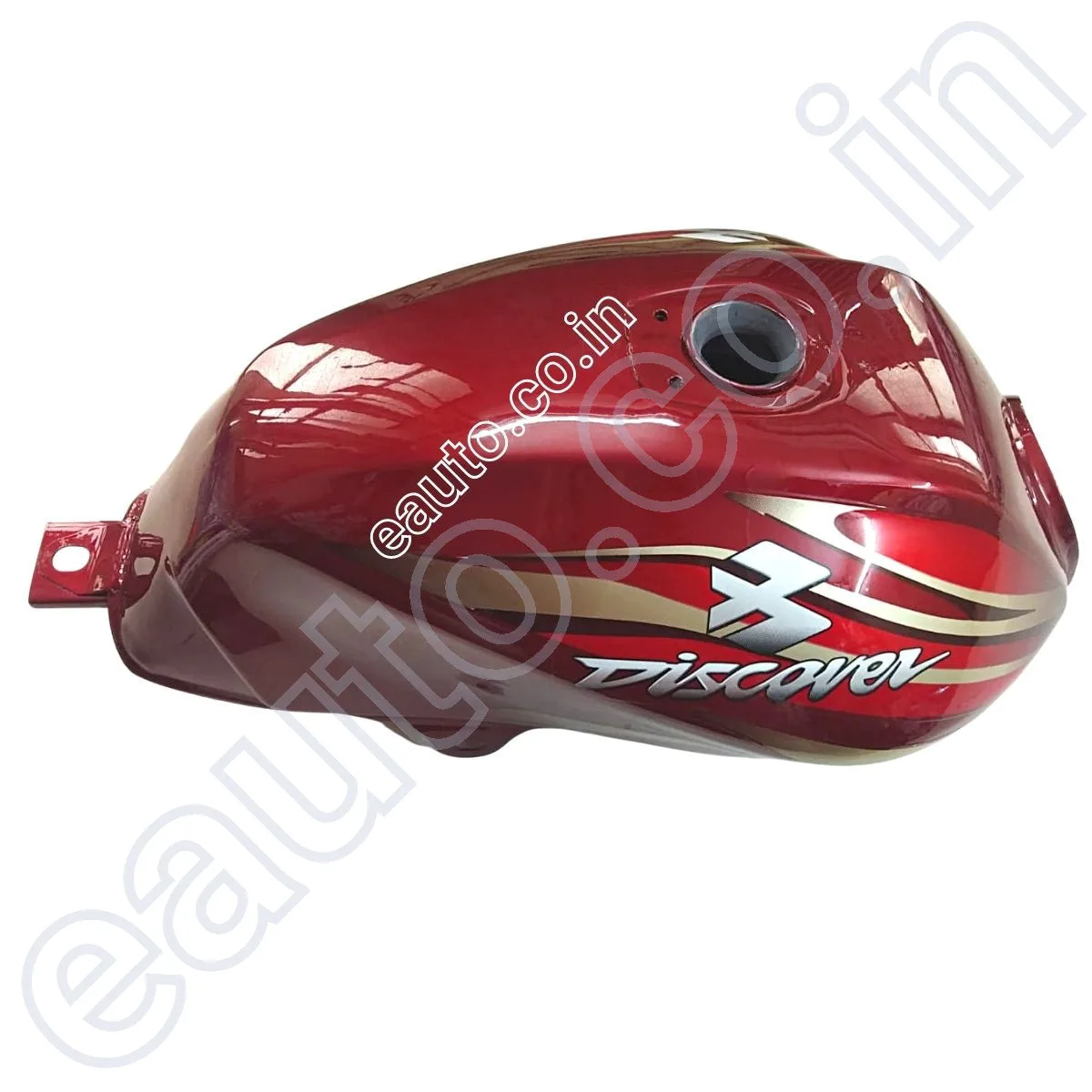 Ensons Petrol Tank for Bajaj Discover 100 Old Model | Red 2