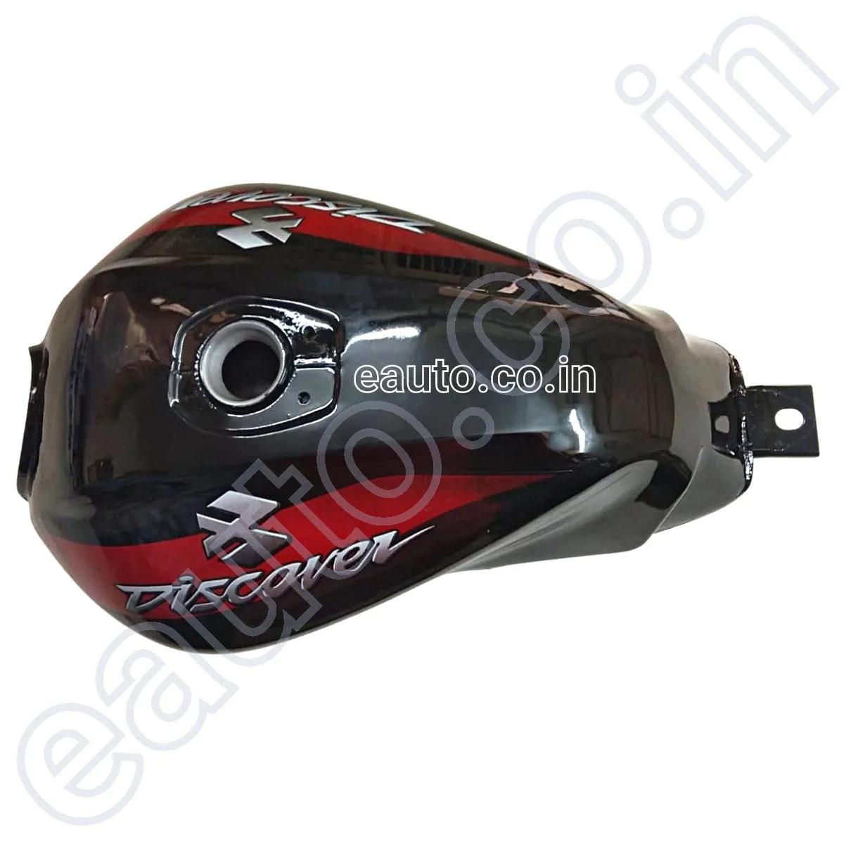 Ensons Petrol Tank for Bajaj Discover 125 New Model |150 New Model | Black & Red 3