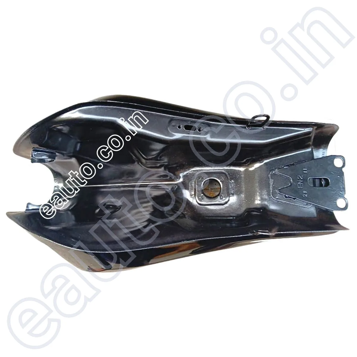 Ensons Petrol Tank for Bajaj Platina 100 | Black/Blue 3