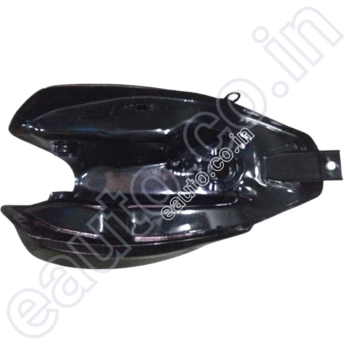 Ensons Petrol Tank for Bajaj Pulsar 150/180 BS3  UG6 with Monogram | Black & Blue 4