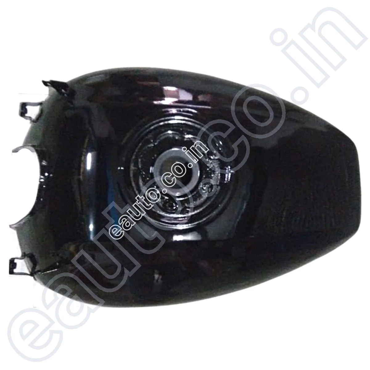 Ensons Petrol Tank for Bajaj Pulsar 150/180 BS3  UG6 with Monogram | Black & Grey 2