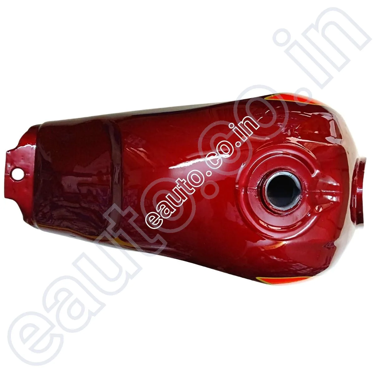 Ensons Petrol Tank for Hero CD Deluxe Old Model | Wine Red 2