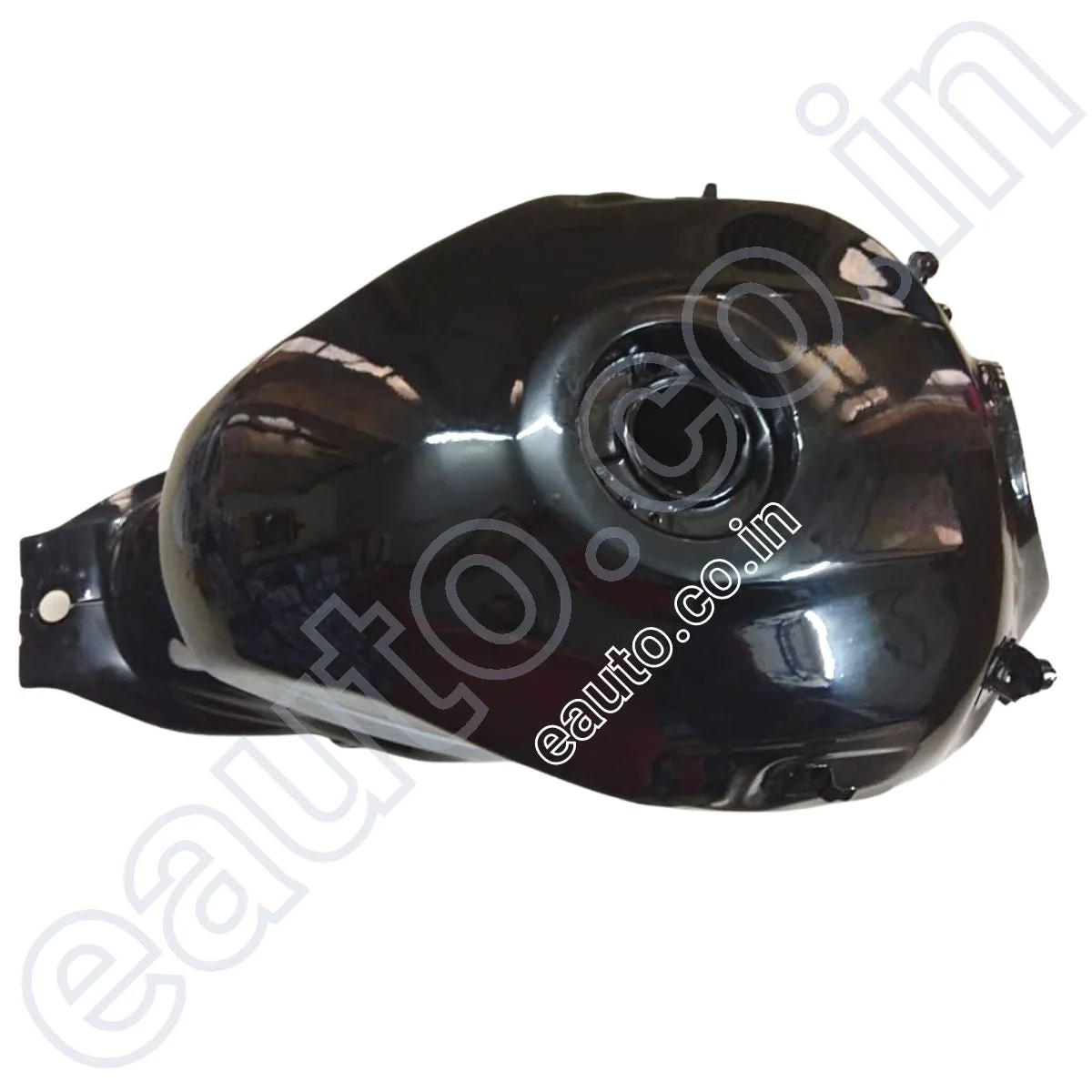 Ensons Petrol Tank for Hero Glamour BS4 | Black & Blue 2