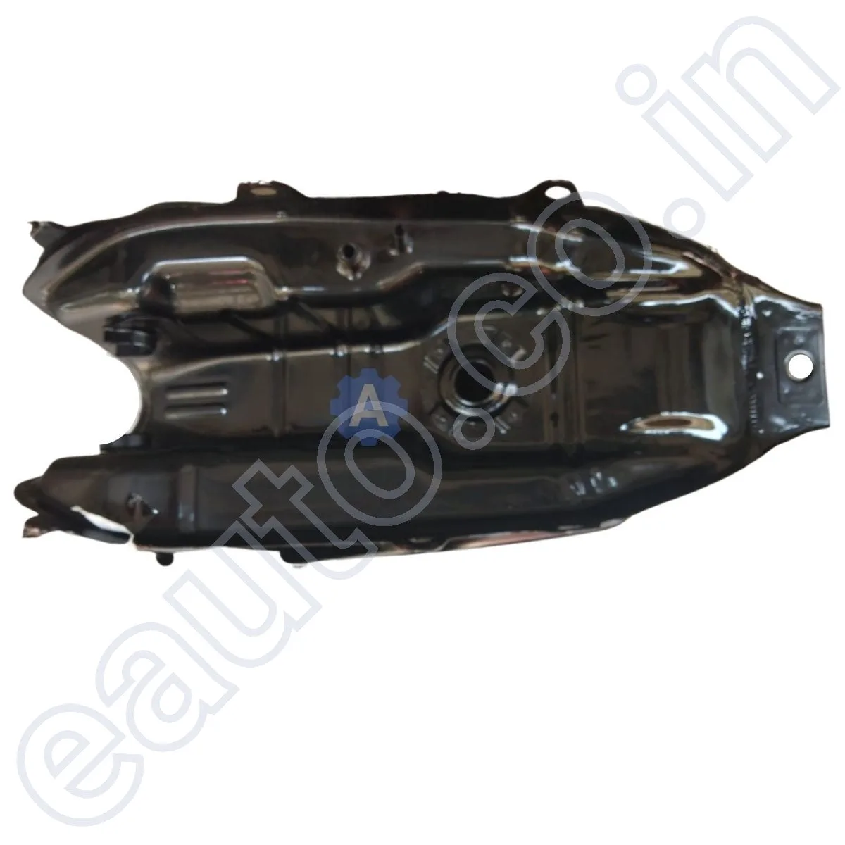 Ensons Petrol Tank for Hero Glamour Type 2 (Black/Grey) 4