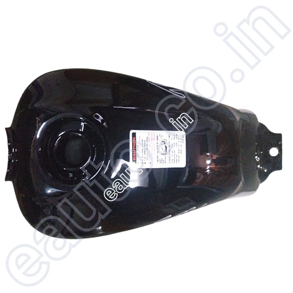 Ensons Petrol Tank for Hero Passion Pro 2016 Model (Black/Red) 2
