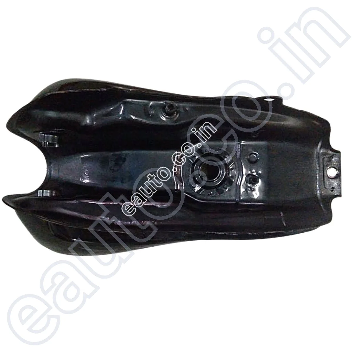 Ensons Petrol Tank for Hero Passion Pro 2016 Model (Black/Silver) 3