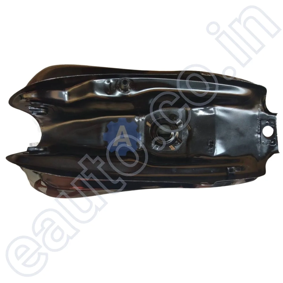 Ensons Petrol Tank for Hero Passion Pro (Black/Silver) 4