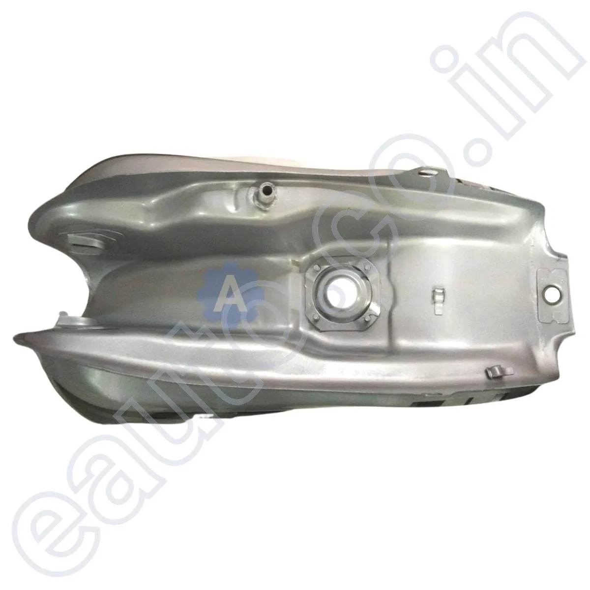 Ensons Petrol Tank for Hero Passion Pro (Silver/Black) 4