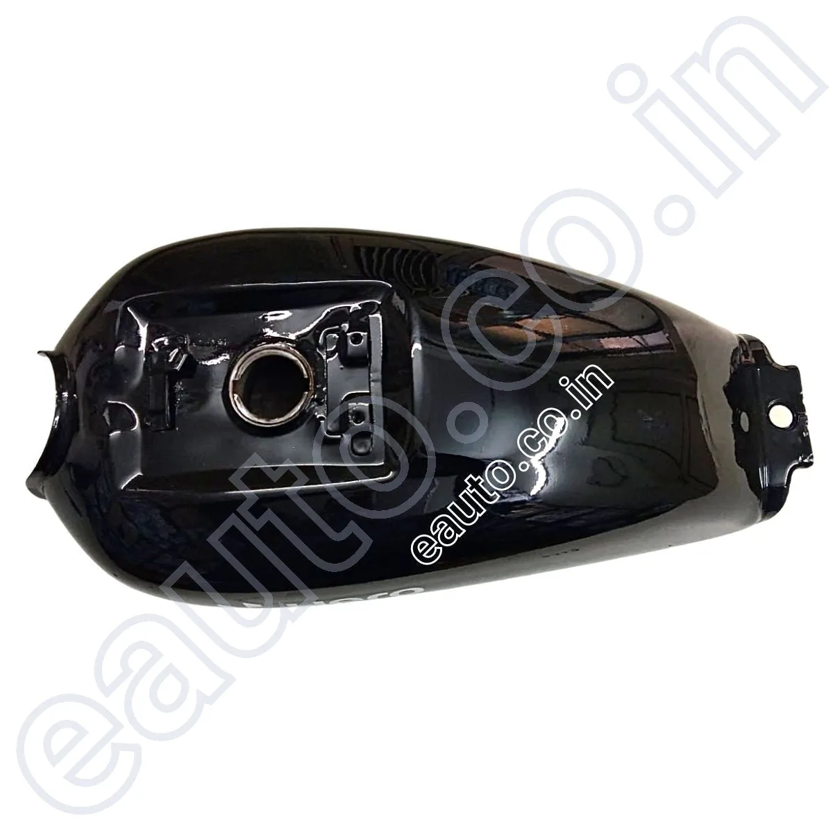 Ensons Petrol Tank for Hero Splendor BS6 | Black | Silver Sticker 3