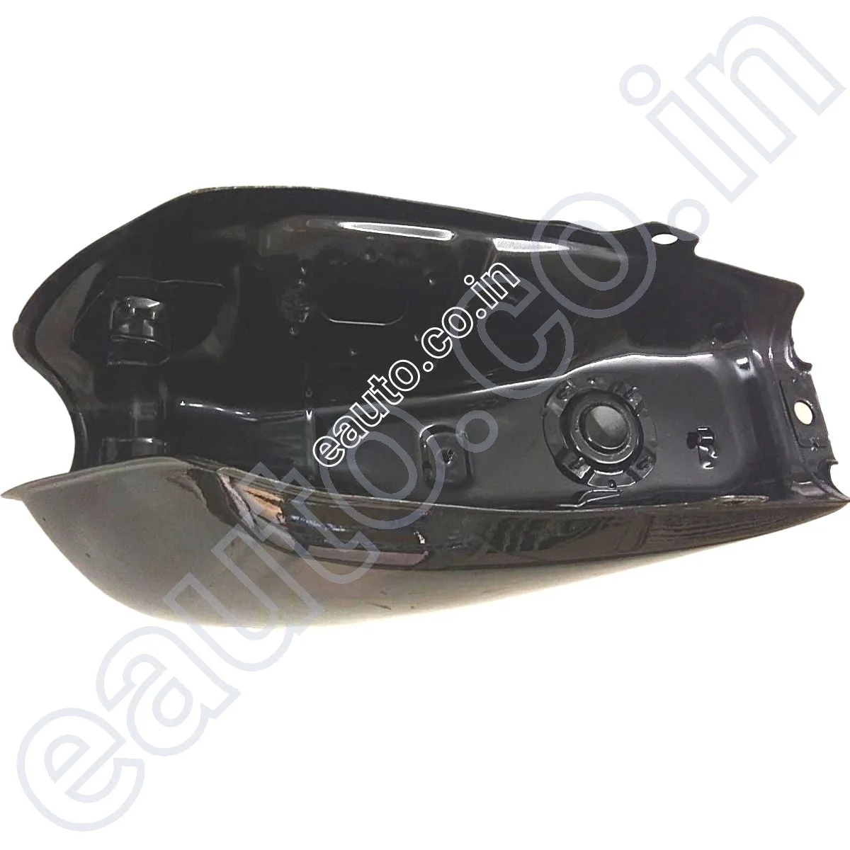 Ensons Petrol Tank for Hero Splendor BS6 | Black | Silver Sticker 6